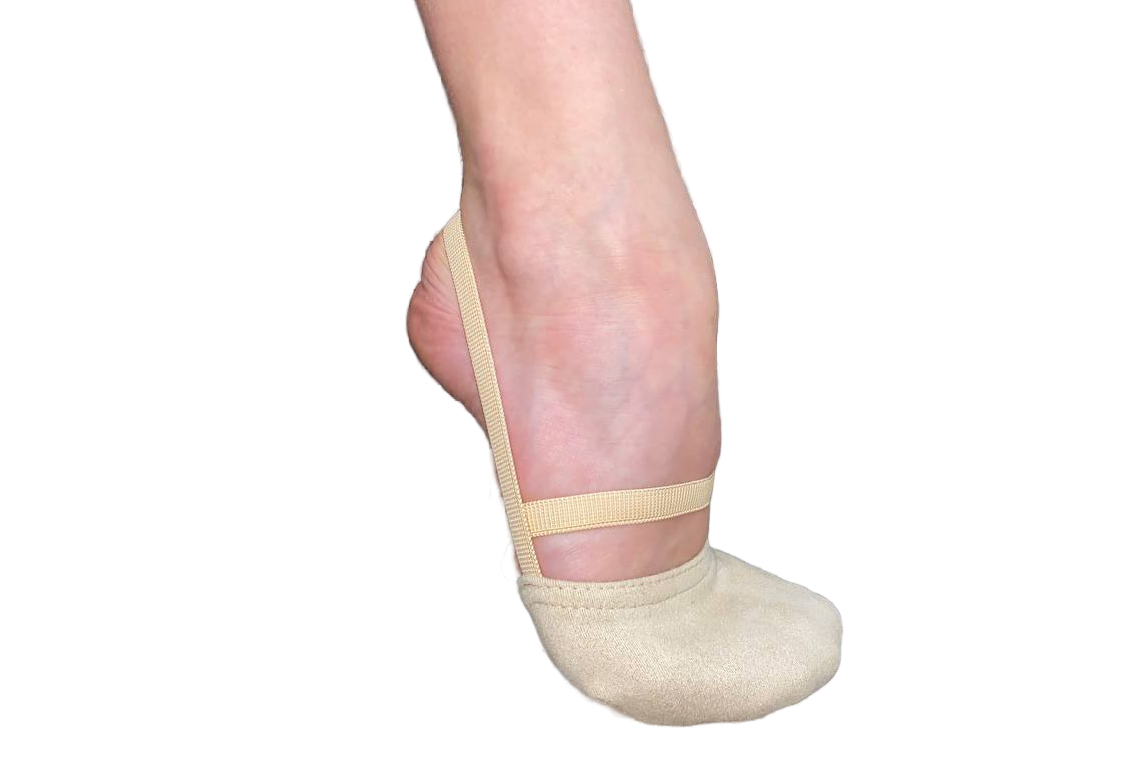 Полупальцы бежевые (телесные)